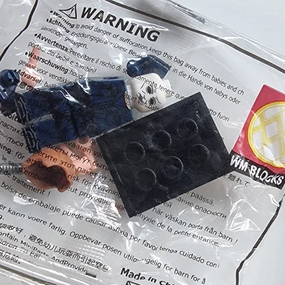 WM Assorted Building Block Mini Figures Set Of 10 - Picture 8 of 11